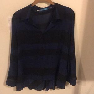 Alice & Olivia Button Down Blouse